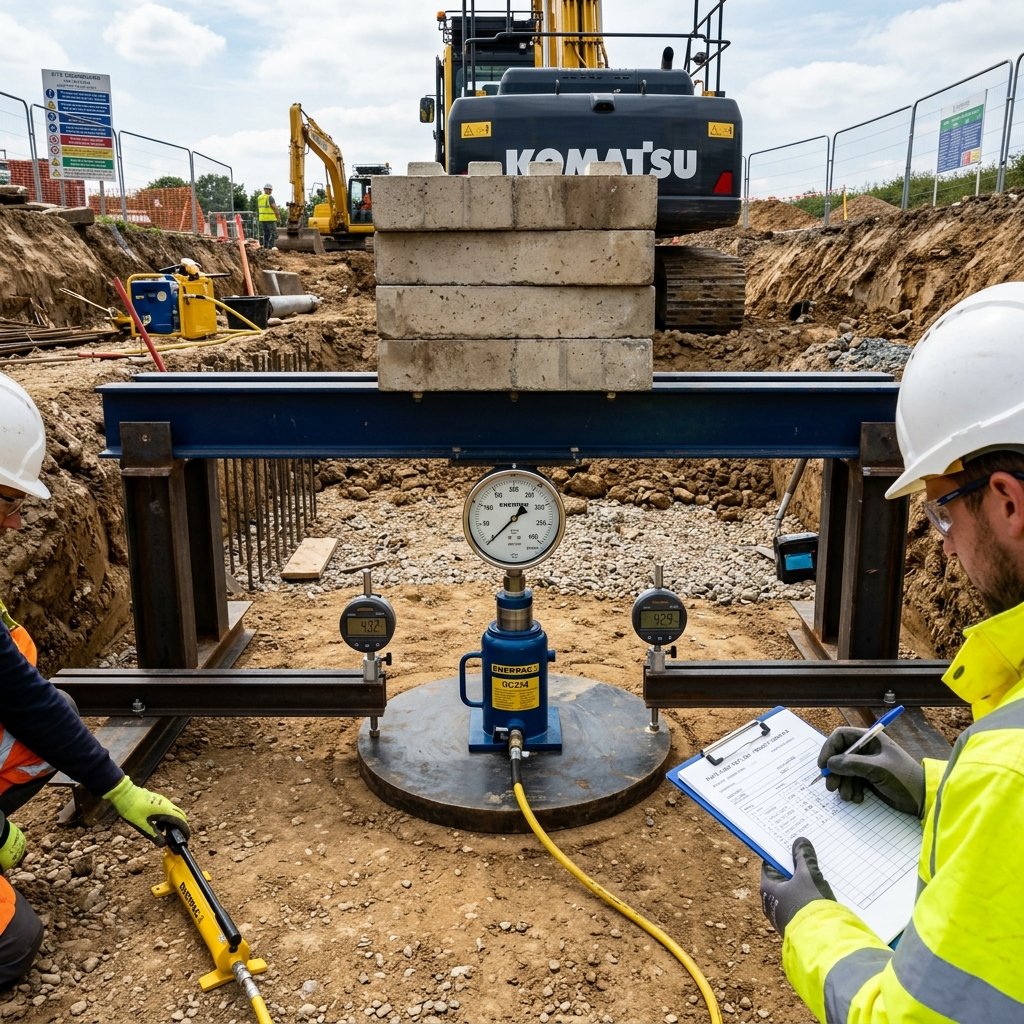Plate Load & Sub-Grade Settlement Testing